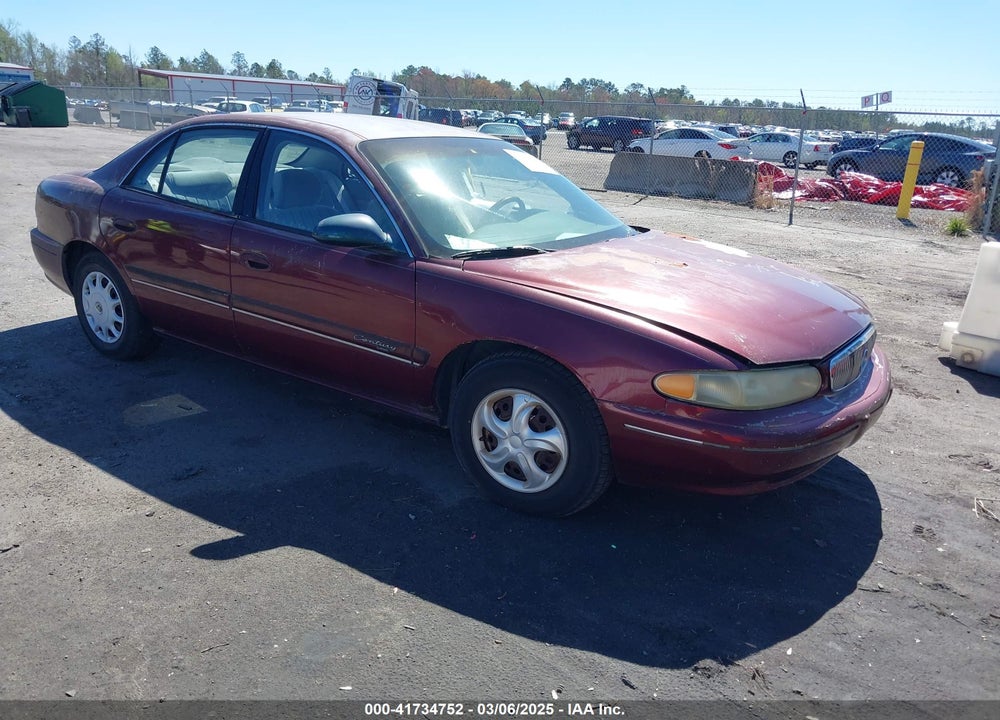 1999 BUICK CENTURY CUSTOM VIN: 2G4WS52M8X1434341