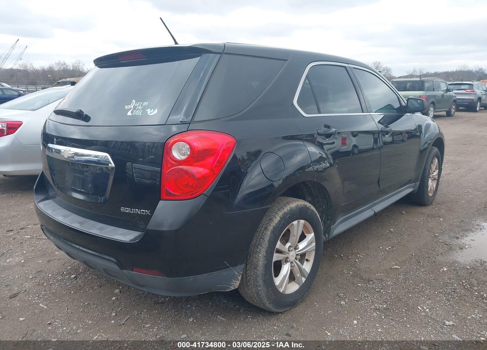 2013 CHEVROLET EQUINOX LS VIN: 2GNALBEK8D1220473