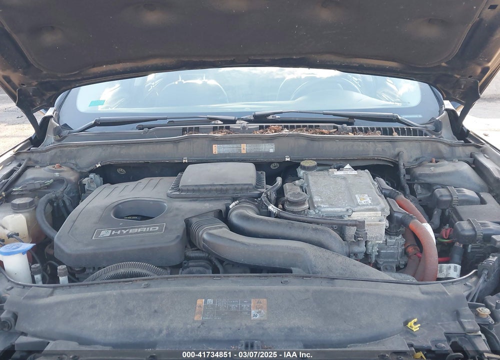 2013 FORD FUSION HYBRID VIN: 3FA6P0LU3DR232365
