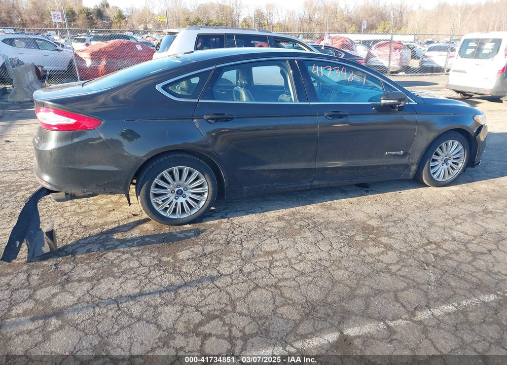 2013 FORD FUSION HYBRID VIN: 3FA6P0LU3DR232365