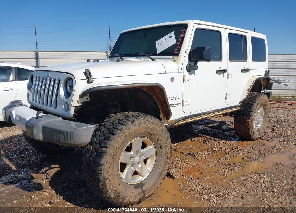 2016 JEEP WRANGLER UNLIMITED SAHARA VIN: 1C4HJWEG5GL227346