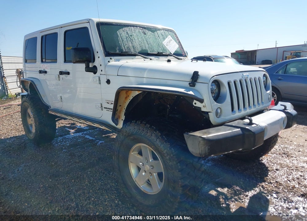 2016 JEEP WRANGLER UNLIMITED SAHARA VIN: 1C4HJWEG5GL227346