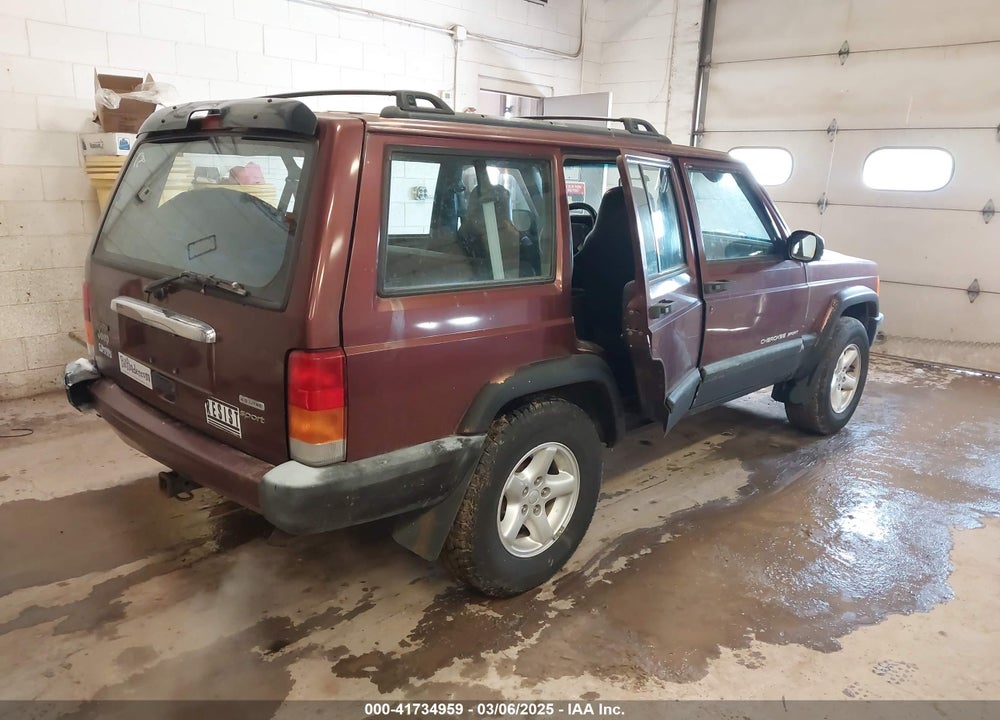 2000 JEEP CHEROKEE SPORT VIN: 1J4FT48S5YL231141