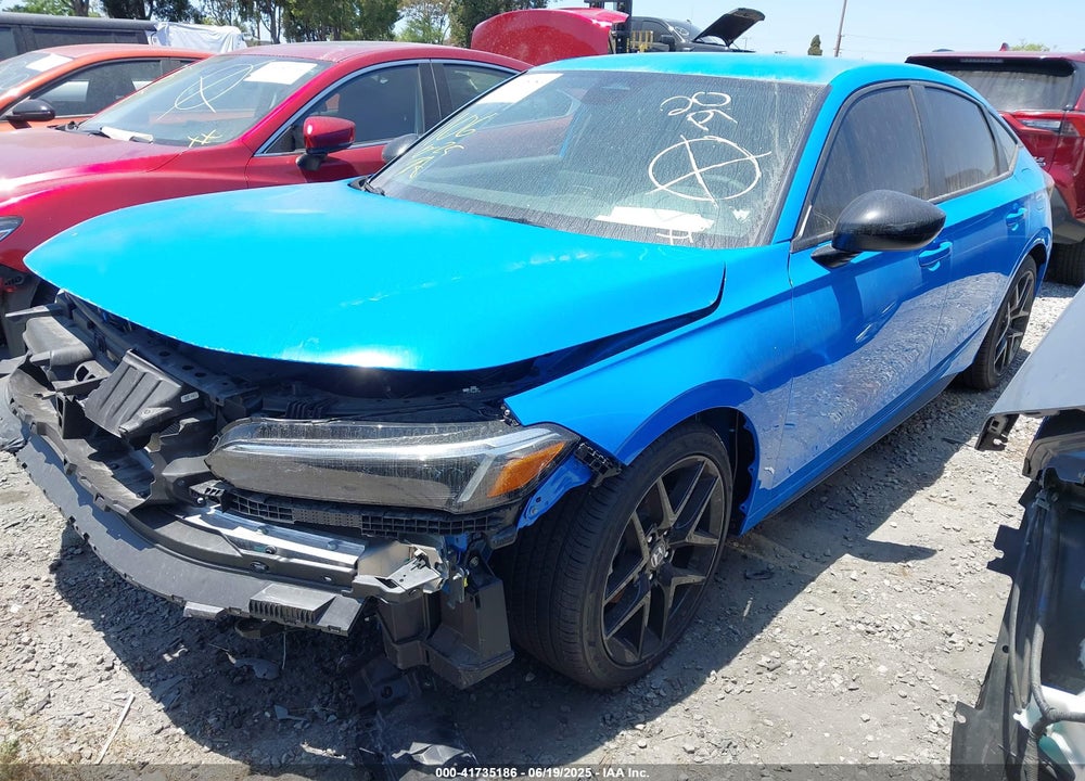 2025 HONDA CIVIC VIN: 19XFL2H89SE015470