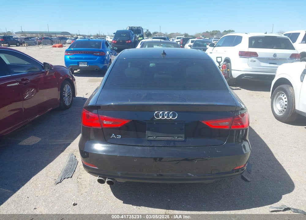 2015 AUDI A3 VIN: WAUCCGFF0F1102603