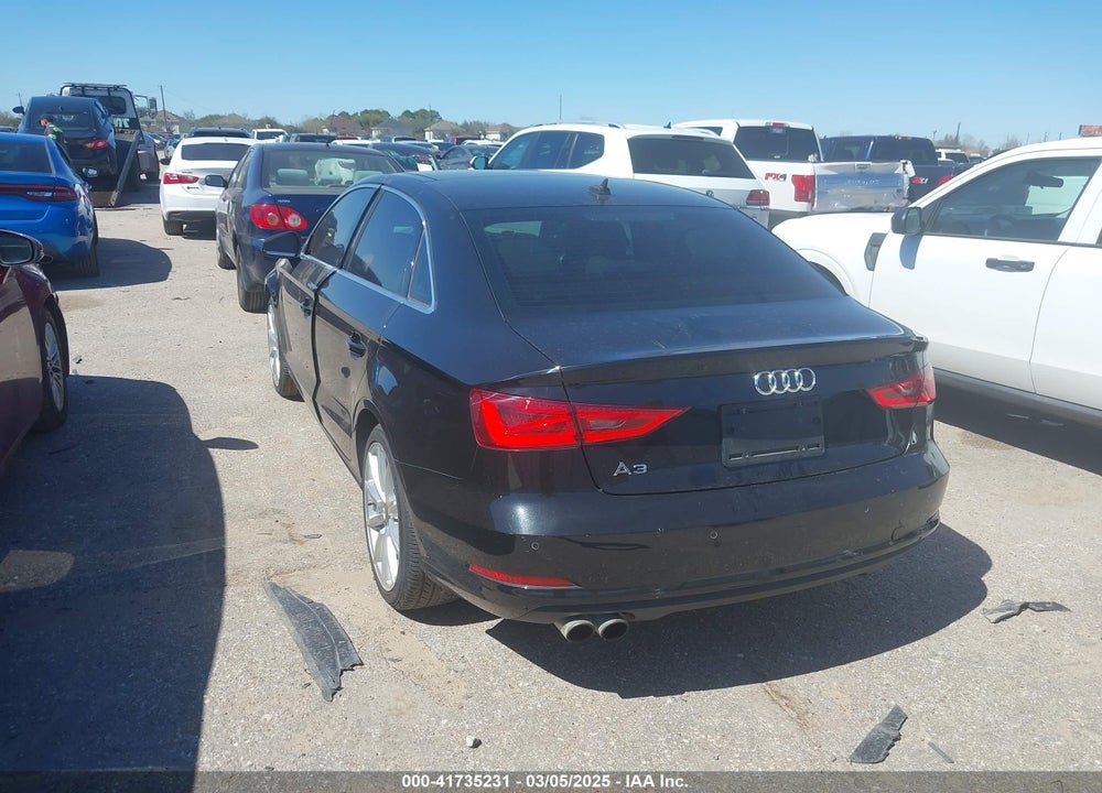 2015 AUDI A3 VIN: WAUCCGFF0F1102603