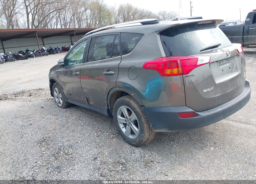 2015 TOYOTA RAV4 XLE VIN: 2T3RFREV4FW338102