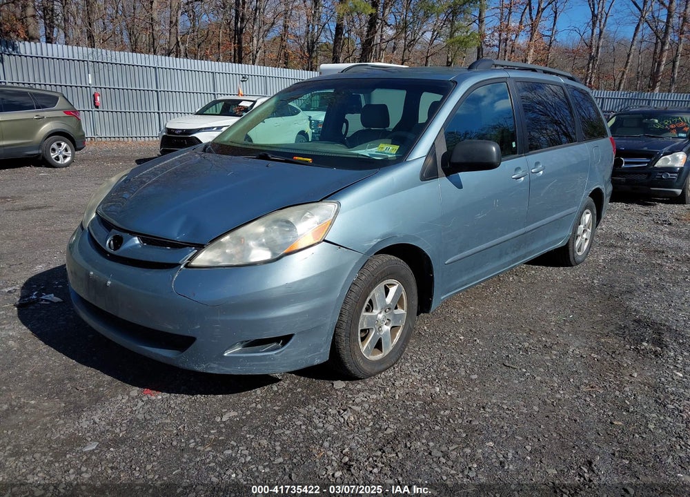 2008 TOYOTA SIENNA LE VIN: 5TDZK23C98S223407