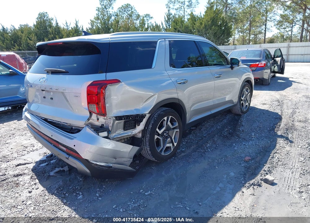 2024 HYUNDAI PALISADE VIN: KM8R4DGE6RU697406