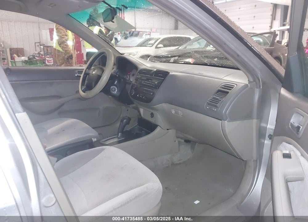 2002 HONDA CIVIC VIN: 1HGES16592L058765