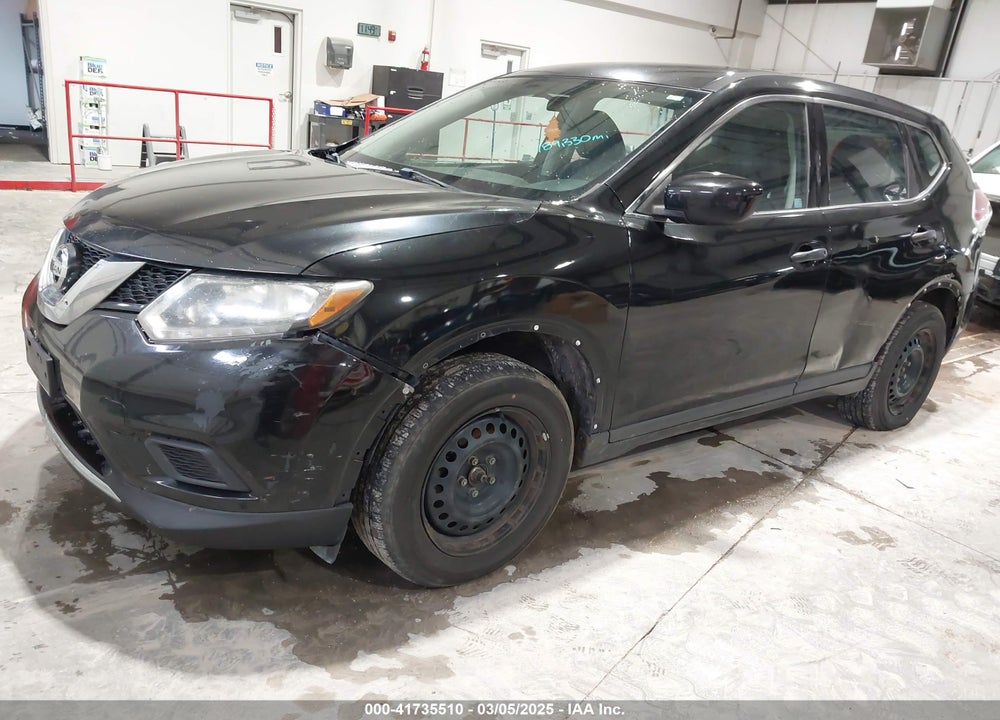 2016 NISSAN ROGUE S/SL/SV VIN: KNMAT2MV4GP683951