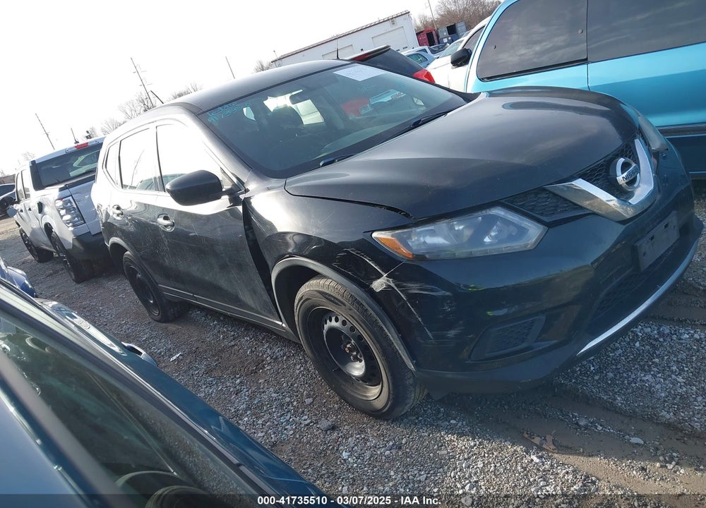 2016 NISSAN ROGUE S/SL/SV VIN: KNMAT2MV4GP683951