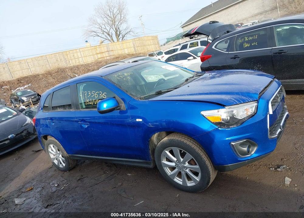 2015 MITSUBISHI OUTLANDER SPORT ES VIN: 4A4AR3AU6FE022697