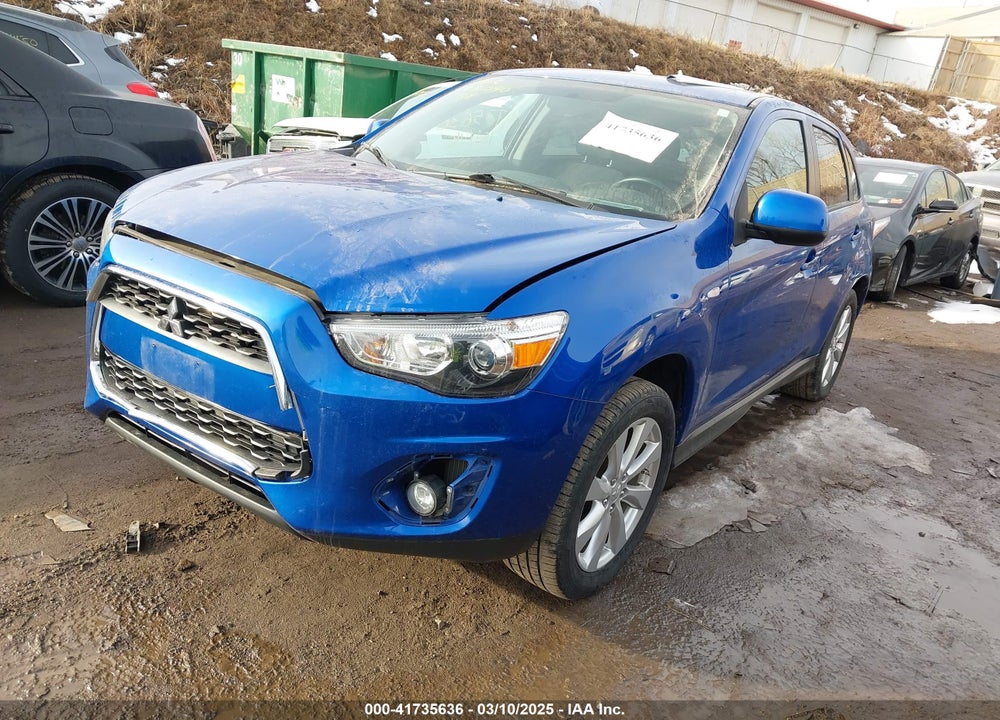 2015 MITSUBISHI OUTLANDER SPORT ES VIN: 4A4AR3AU6FE022697