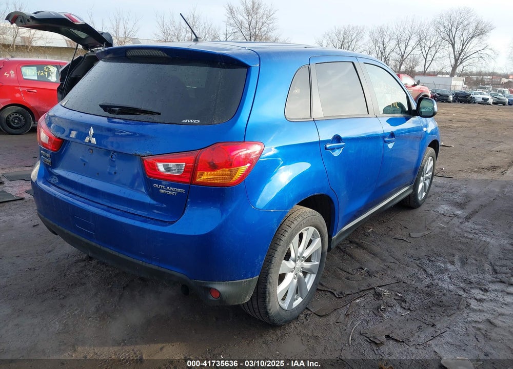 2015 MITSUBISHI OUTLANDER SPORT ES VIN: 4A4AR3AU6FE022697