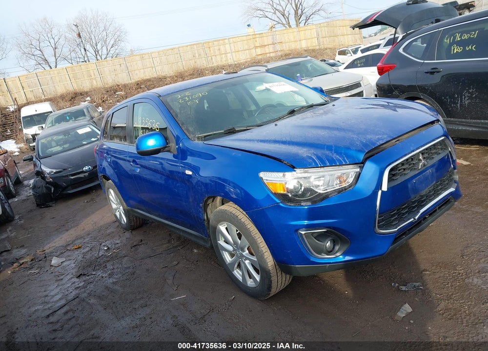 2015 MITSUBISHI OUTLANDER SPORT ES VIN: 4A4AR3AU6FE022697