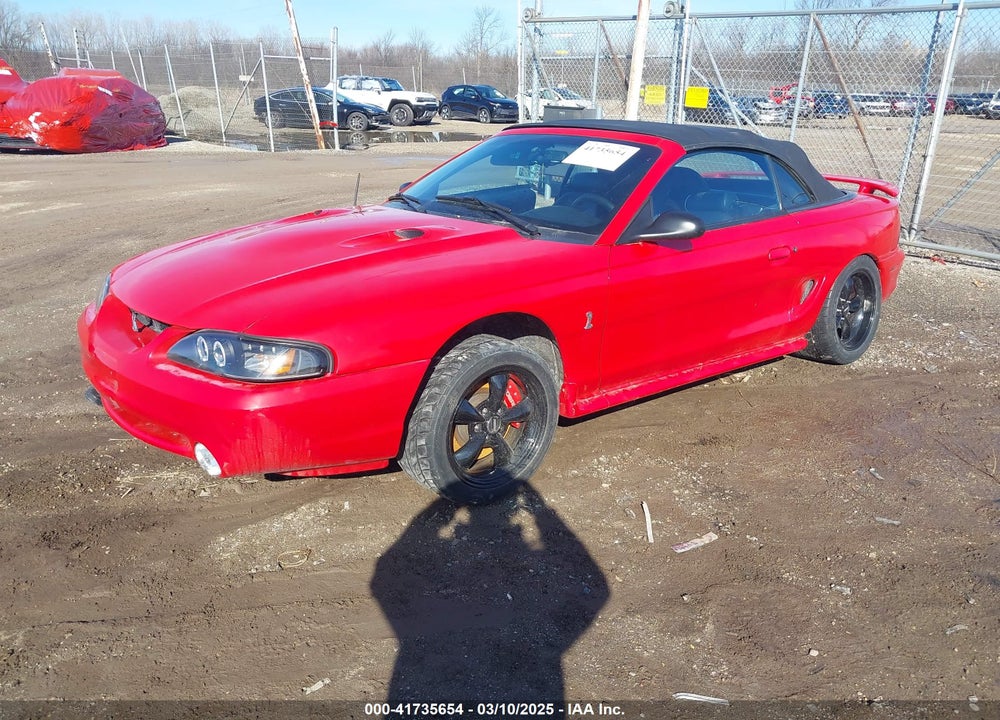 1997 FORD MUSTANG COBRA VIN: 1FALP46V2VF164153