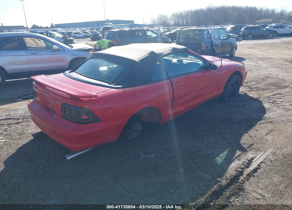 1997 FORD MUSTANG COBRA VIN: 1FALP46V2VF164153