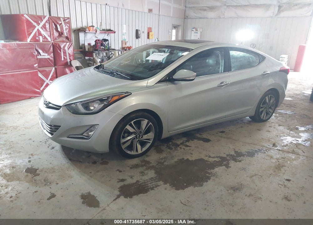 2014 HYUNDAI ELANTRA VIN: 5NPDH4AE5EH497228