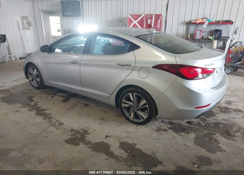2014 HYUNDAI ELANTRA VIN: 5NPDH4AE5EH497228
