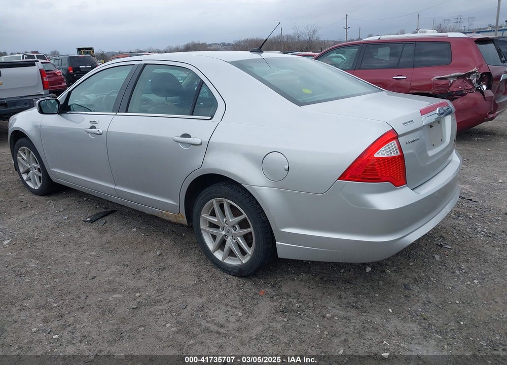 2012 FORD FUSION VIN: 3FAHP0JA5CR160407