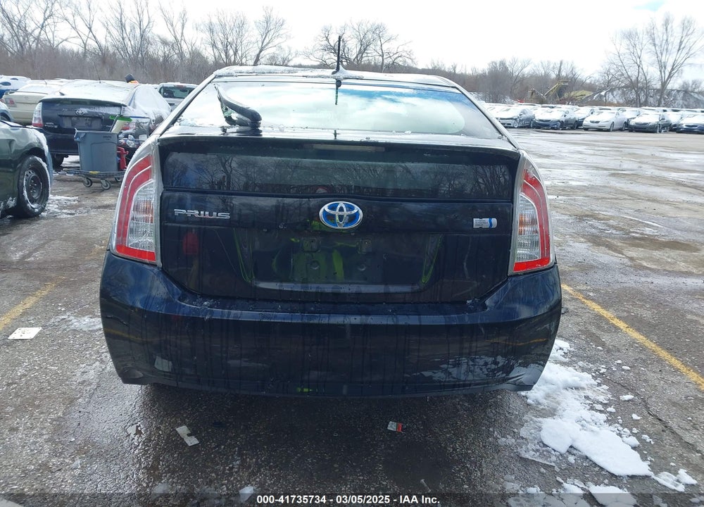 2013 TOYOTA PRIUS VIN: JTDKN3DU2D5684986