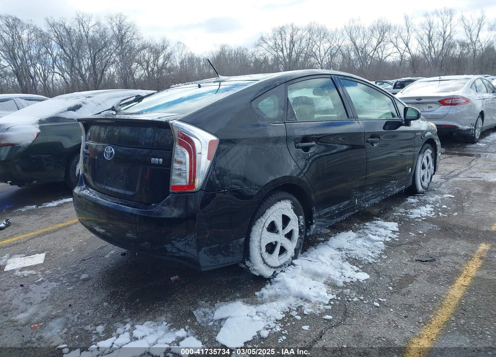 2013 TOYOTA PRIUS VIN: JTDKN3DU2D5684986