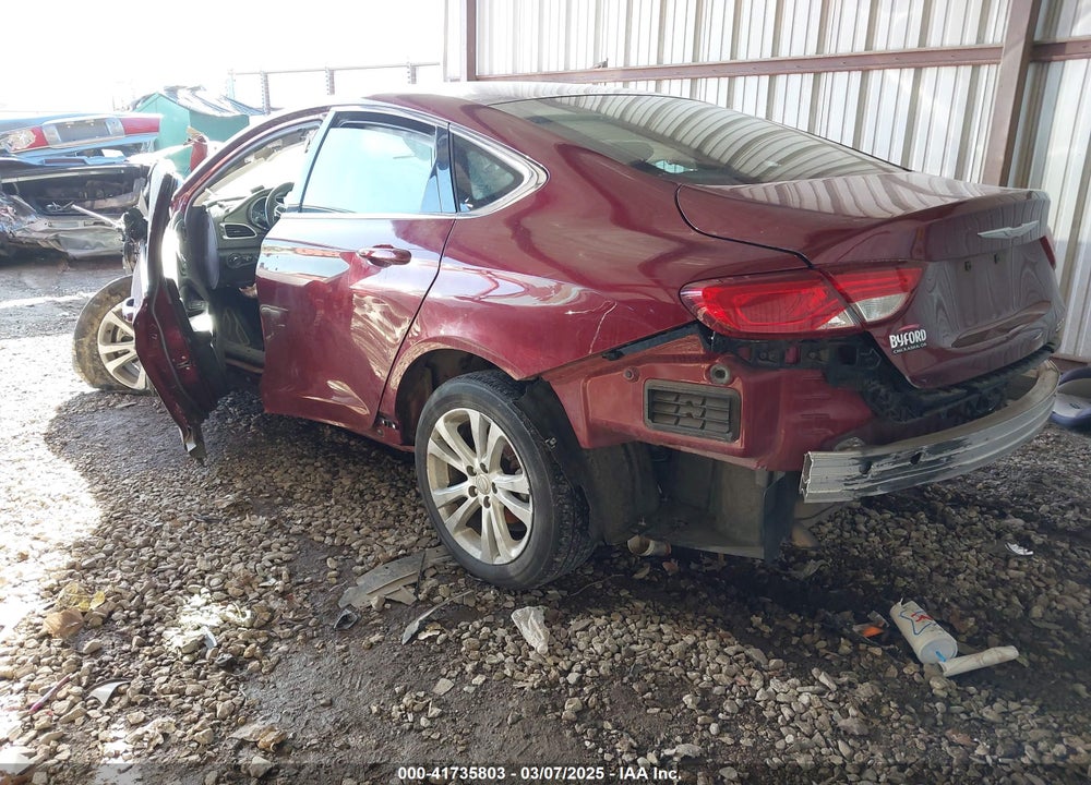 2016 CHRYSLER 200 TOURING VIN: 1C3CCCFB1GN196613
