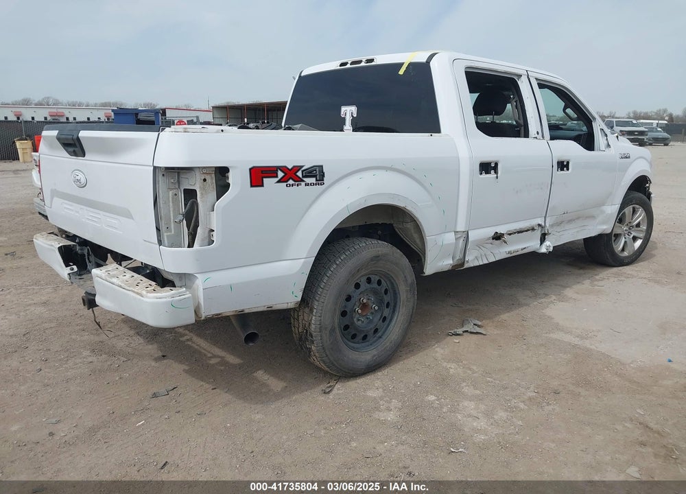 2018 FORD F-150 VIN: 1FTEW1E52JKF70618