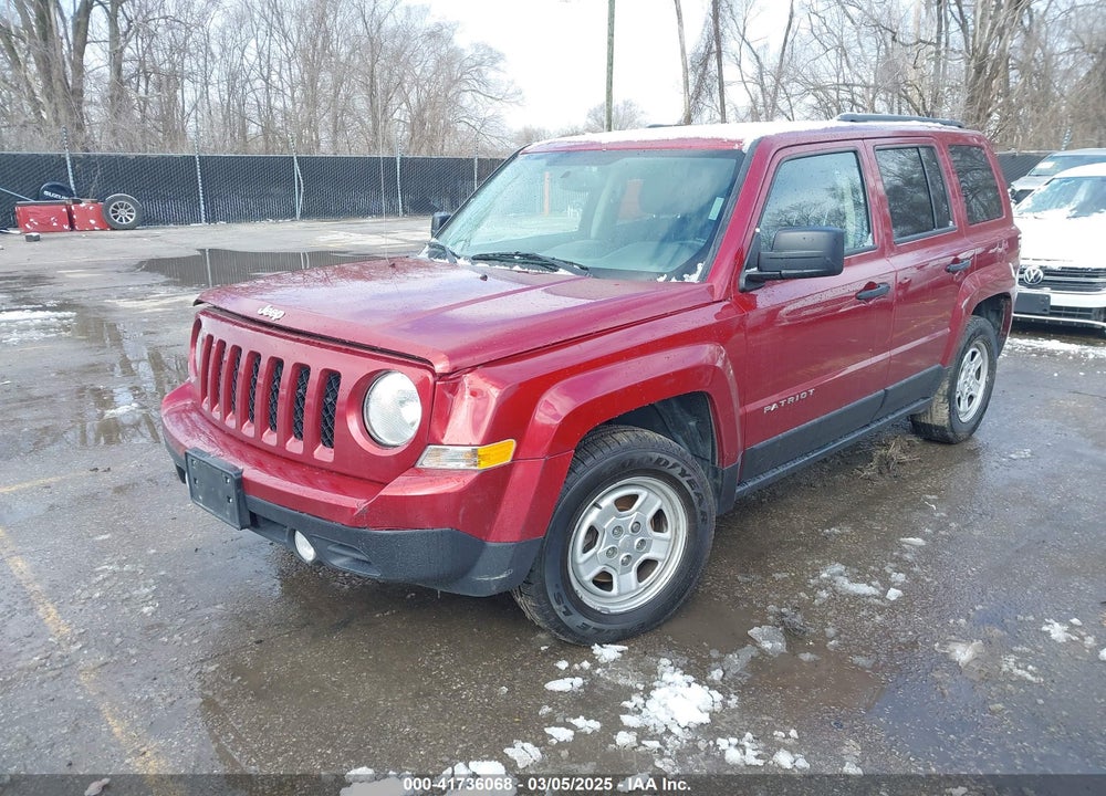 2016 JEEP PATRIOT SPORT VIN: 1C4NJPBA0GD732701