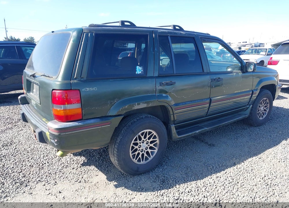 1995 JEEP GRAND CHEROKEE VIN: 1J4GZ78Y2SC653075