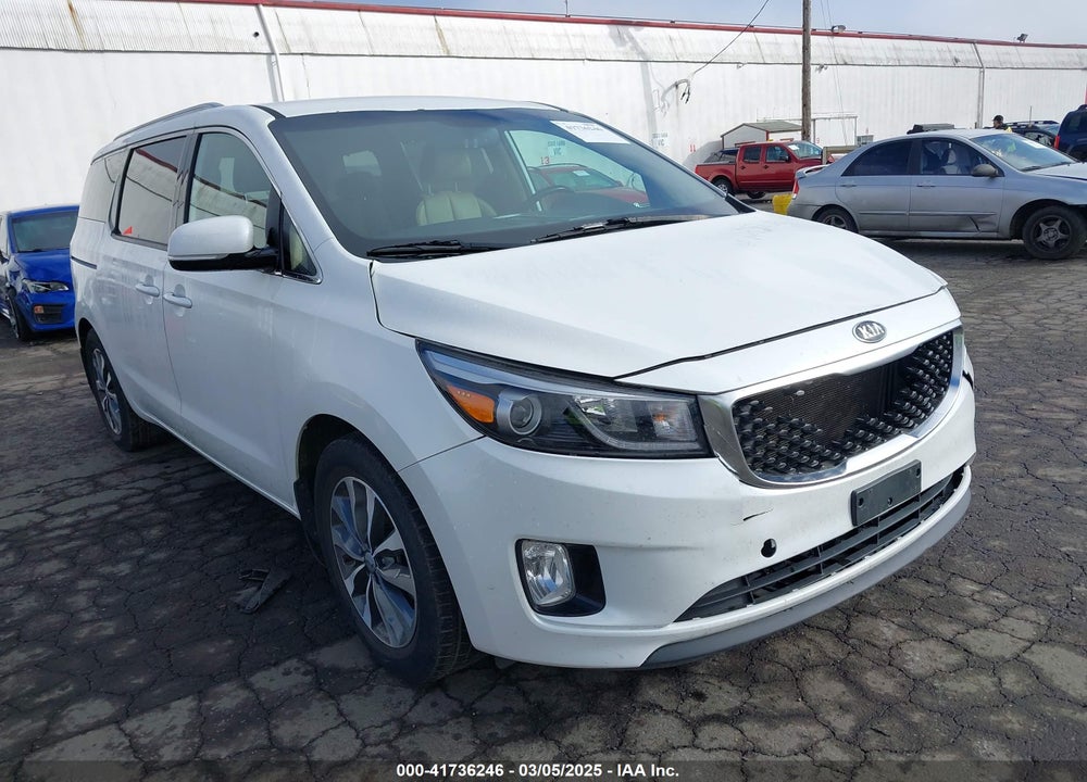 2016 KIA SEDONA SX VIN: KNDMC5C14G6170086