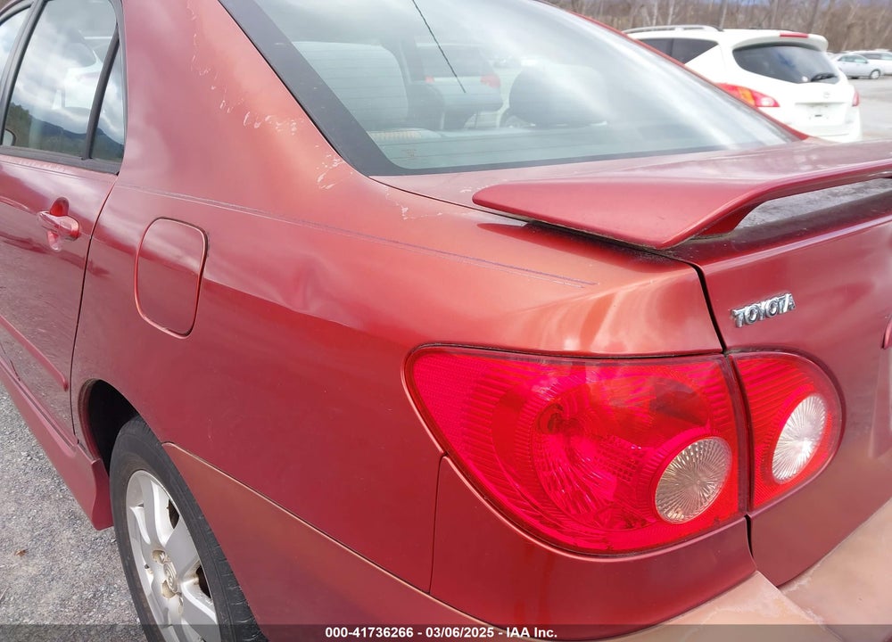 2005 TOYOTA COROLLA S VIN: 2T1BR32E55C550249