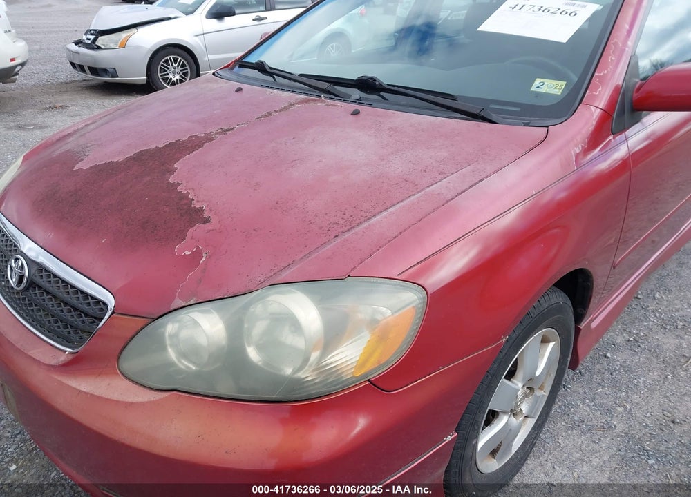 2005 TOYOTA COROLLA S VIN: 2T1BR32E55C550249