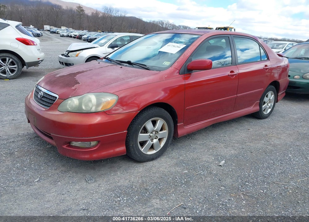 2005 TOYOTA COROLLA S VIN: 2T1BR32E55C550249