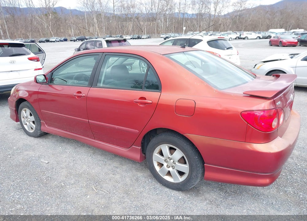 2005 TOYOTA COROLLA S VIN: 2T1BR32E55C550249