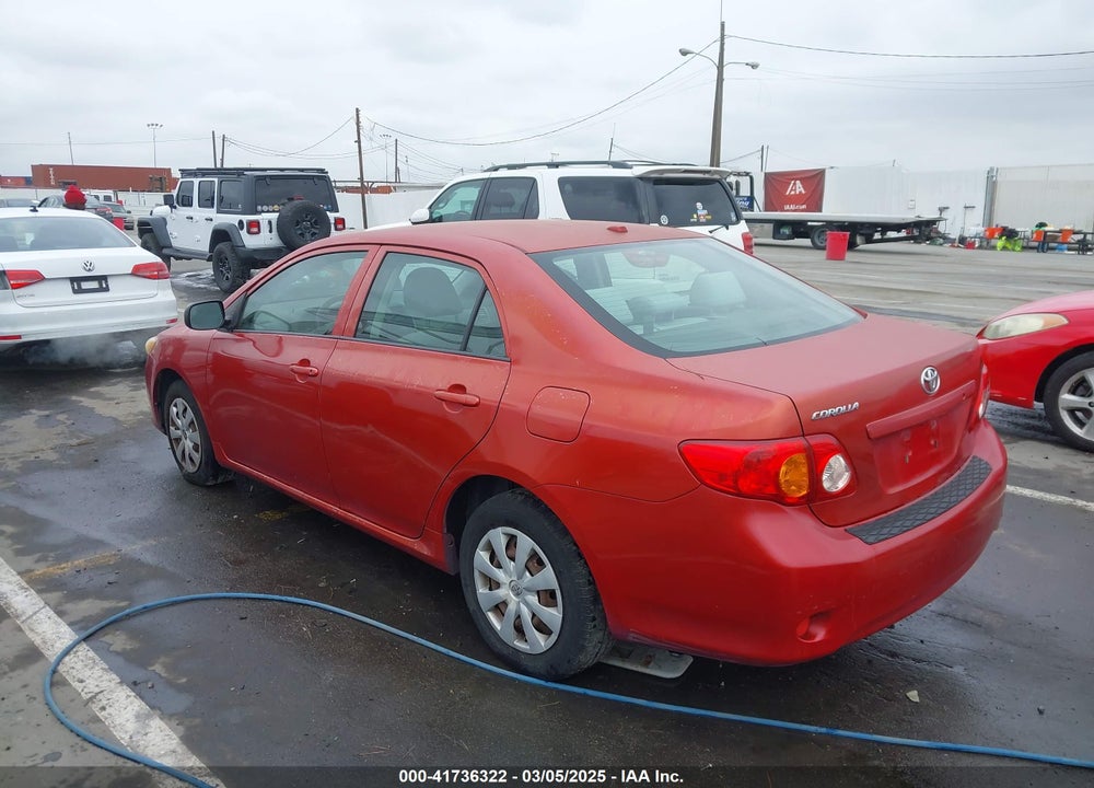 2009 TOYOTA COROLLA VIN: JTDBL40E099075020