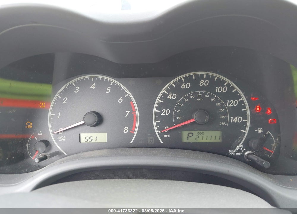 2009 TOYOTA COROLLA VIN: JTDBL40E099075020