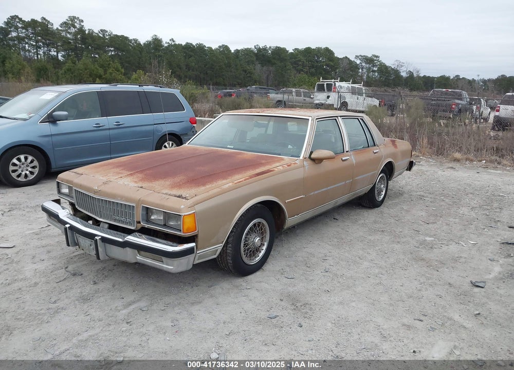 1986 CHEVROLET CAPRICE CLASSIC VIN: 1G1BN69H2GY162710