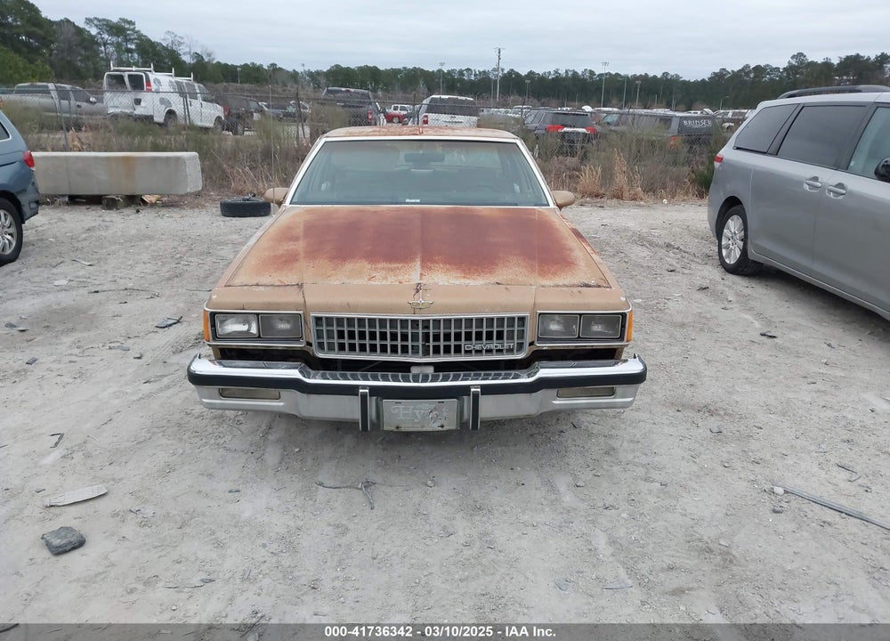 1986 CHEVROLET CAPRICE CLASSIC VIN: 1G1BN69H2GY162710