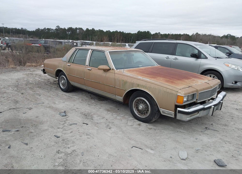 1986 CHEVROLET CAPRICE CLASSIC VIN: 1G1BN69H2GY162710