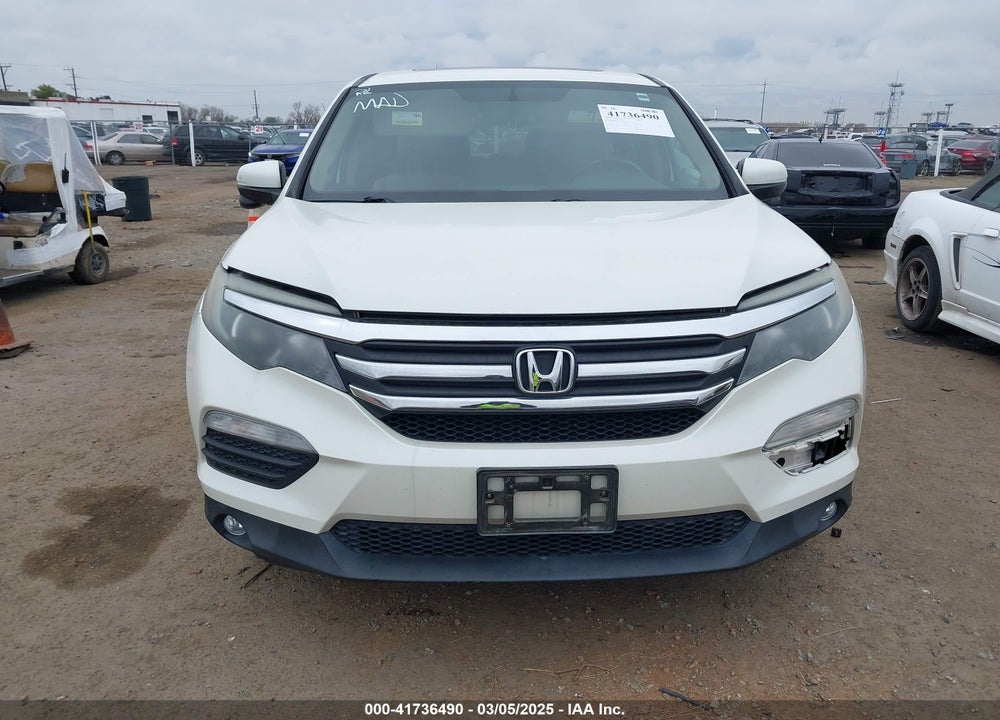 2017 HONDA PILOT EX-L VIN: 5FNYF5H52HB021122