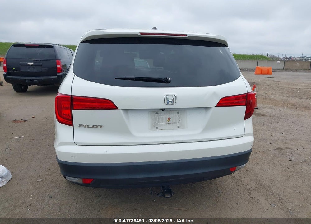 2017 HONDA PILOT EX-L VIN: 5FNYF5H52HB021122