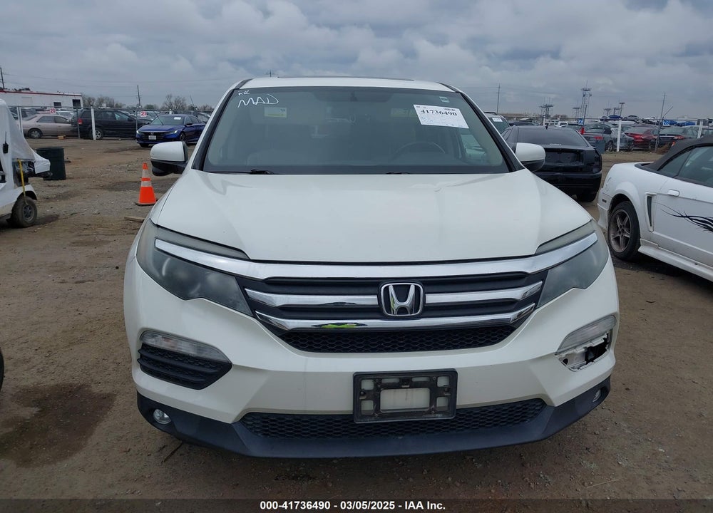 2017 HONDA PILOT EX-L VIN: 5FNYF5H52HB021122