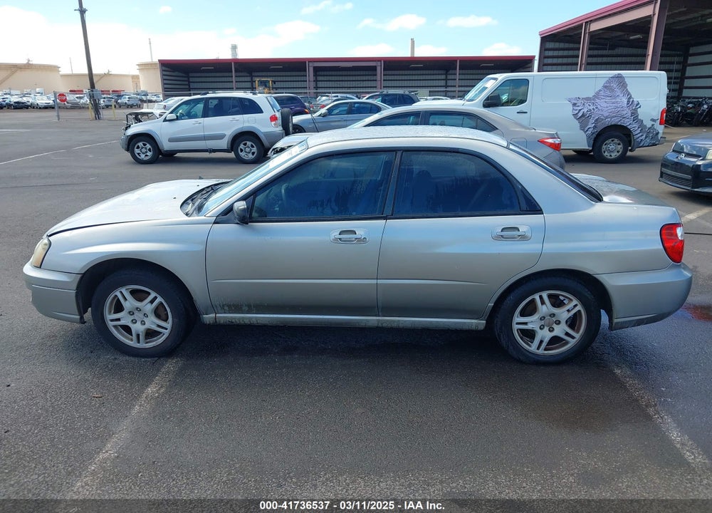 2005 SUBARU IMPREZA 2.5RS VIN: JF1GD67525H513661