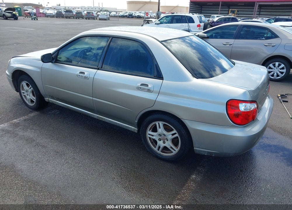 2005 SUBARU IMPREZA 2.5RS VIN: JF1GD67525H513661