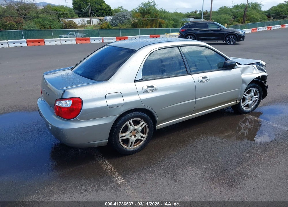 2005 SUBARU IMPREZA 2.5RS VIN: JF1GD67525H513661