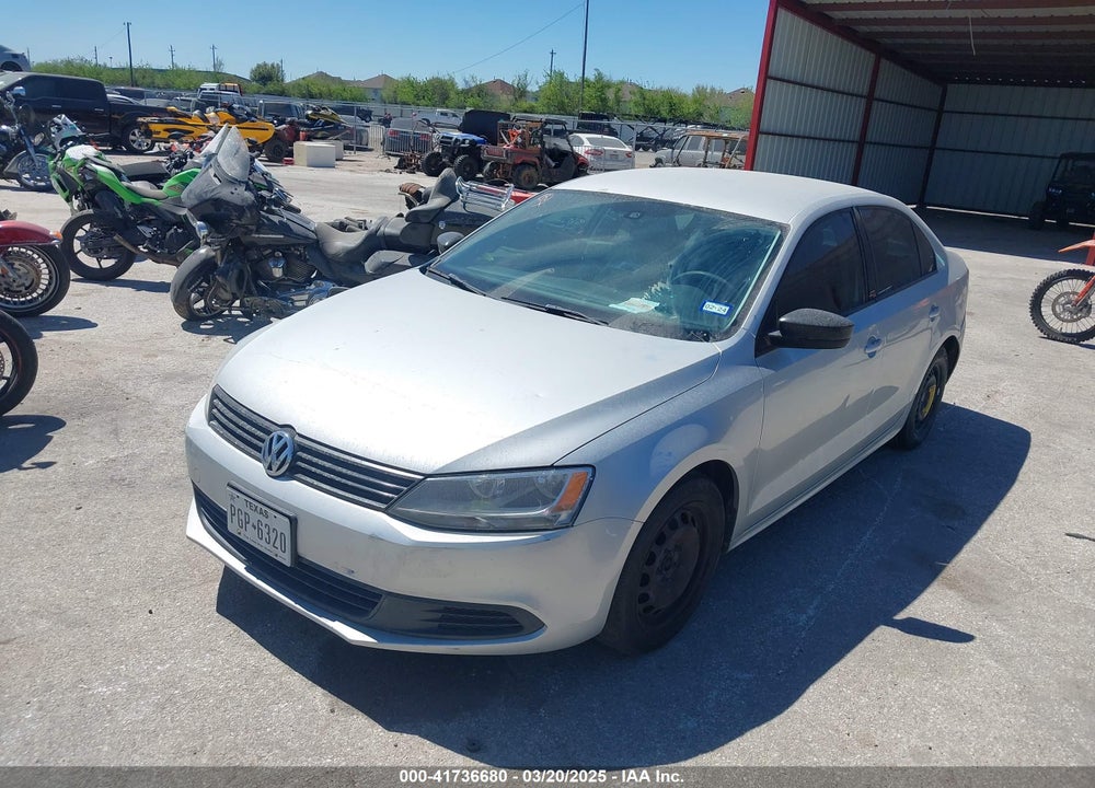 2012 VOLKSWAGEN JETTA VIN: 3VW2K7AJ6CM350492