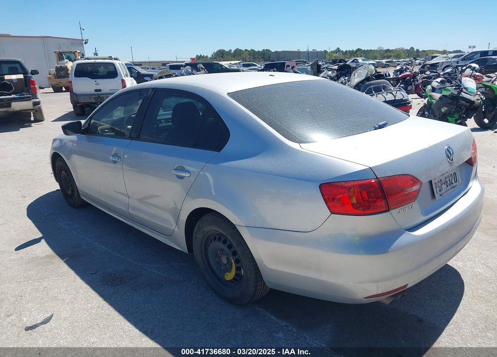 2012 VOLKSWAGEN JETTA VIN: 3VW2K7AJ6CM350492