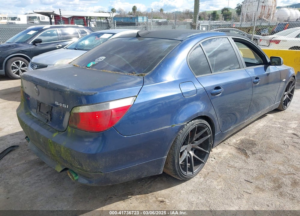 2004 BMW 545I VIN: WBANB33514B087813